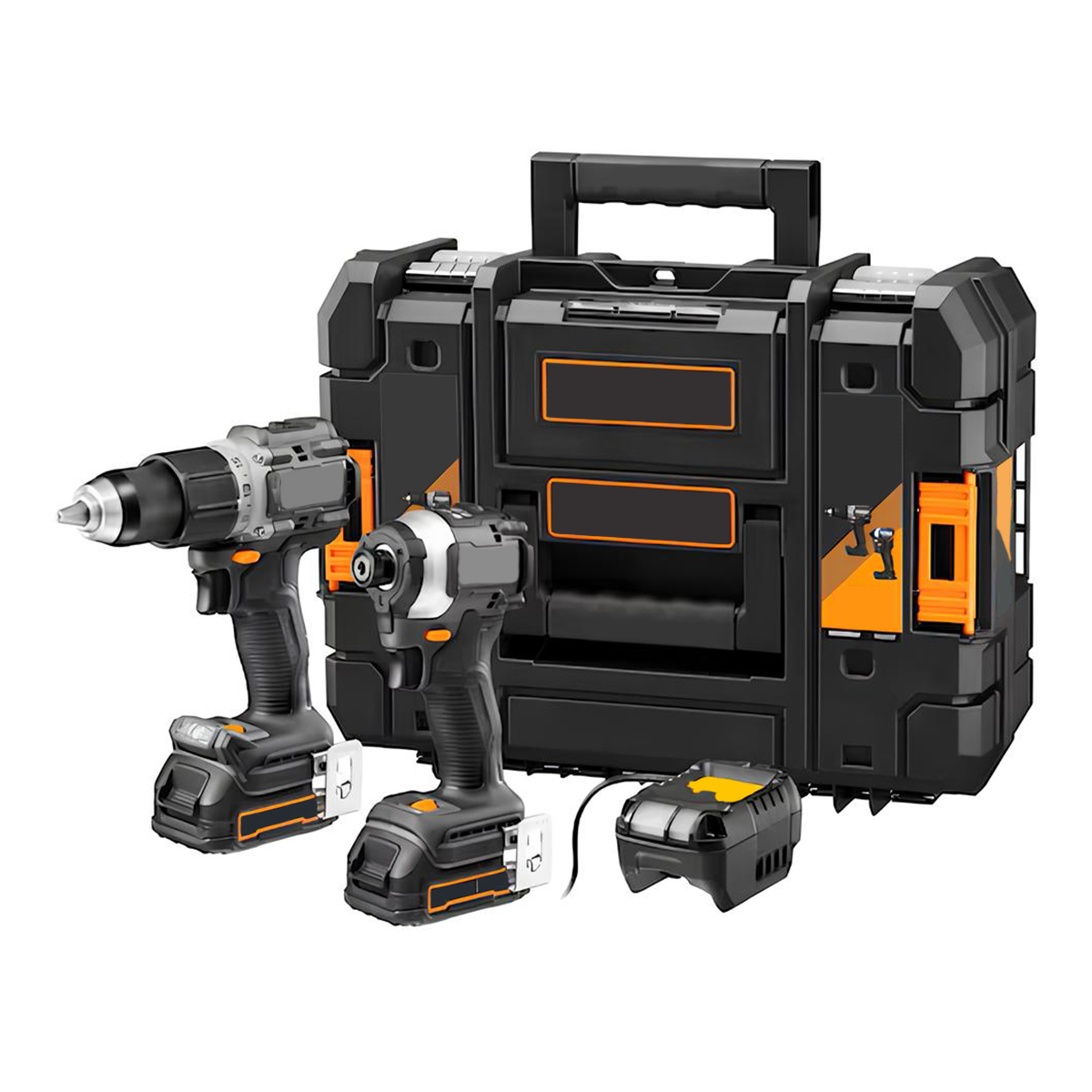 18V XR Brushless Twin Kit