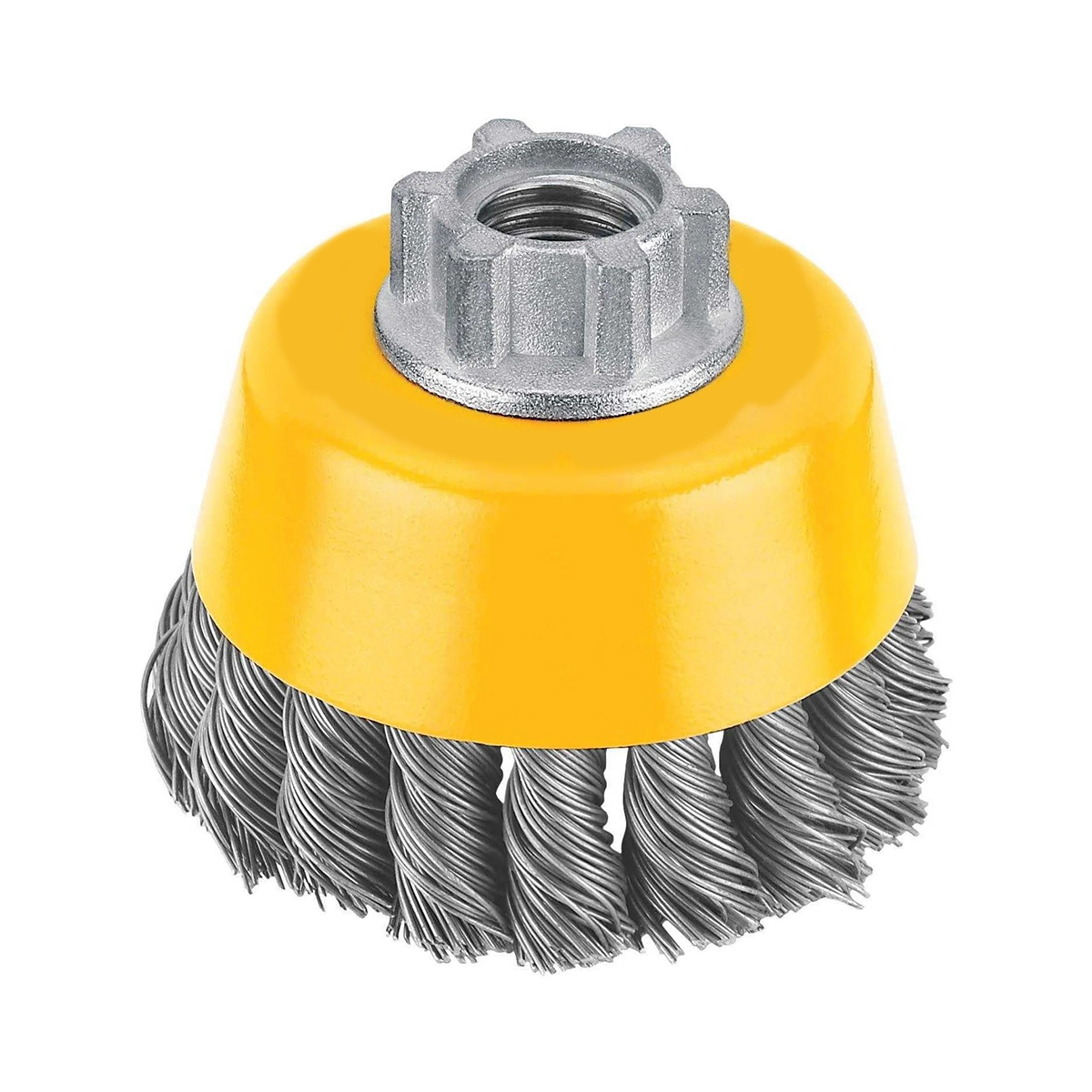 3" x 5/8"-11 HP .020 Carbon Knot Wire Cup Brush