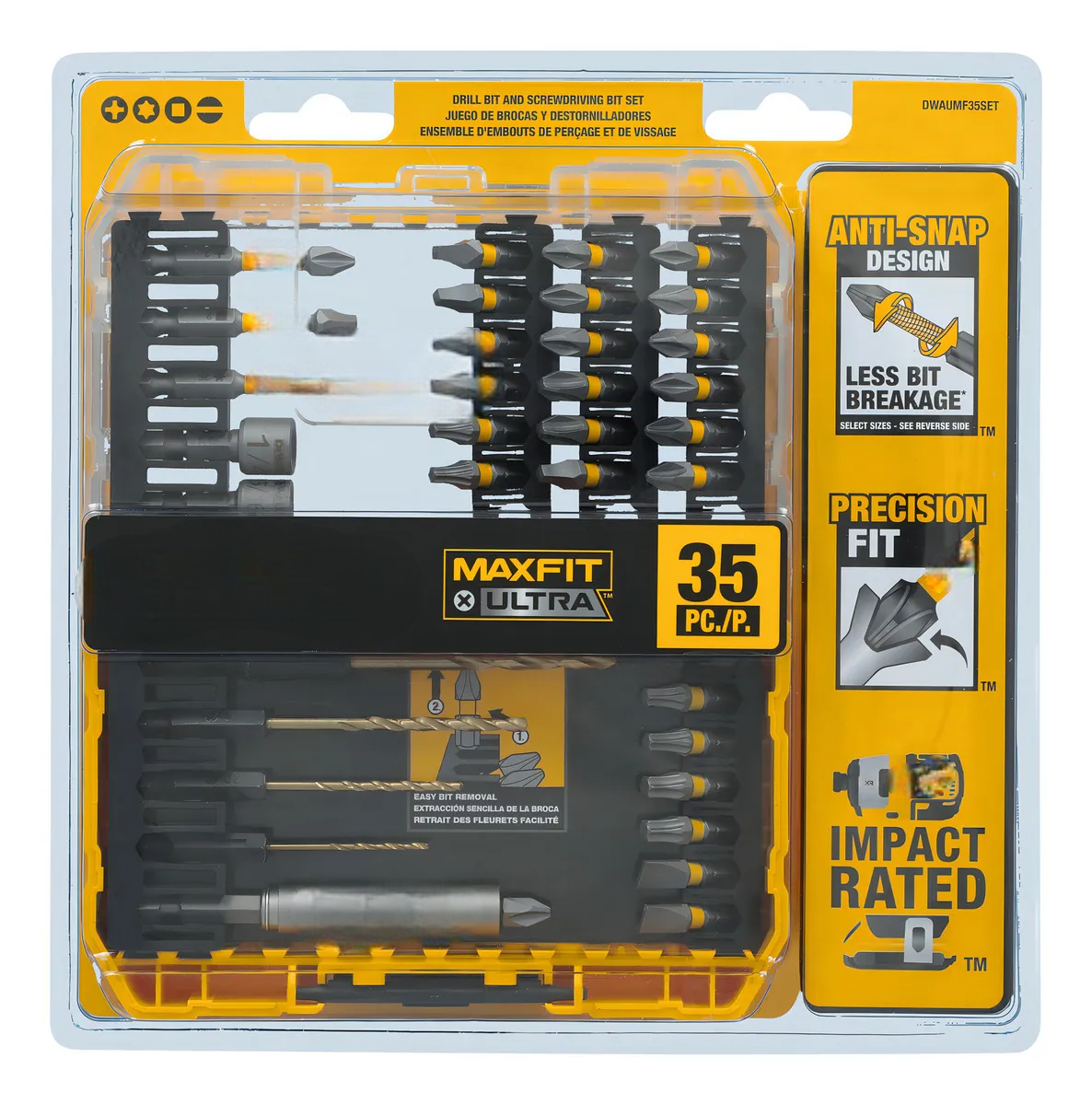 35-Piece Impact-Ready FlexTorq Bit Set