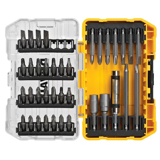 37-Piece Screwdriving Bit Set with Storage Case